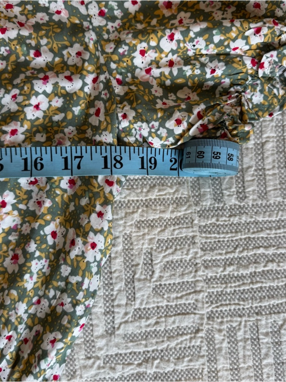 Grecerelle Floral Boho Midi Dress – Size XL - Flowy - Elastic Waist - Picture 10 of 13